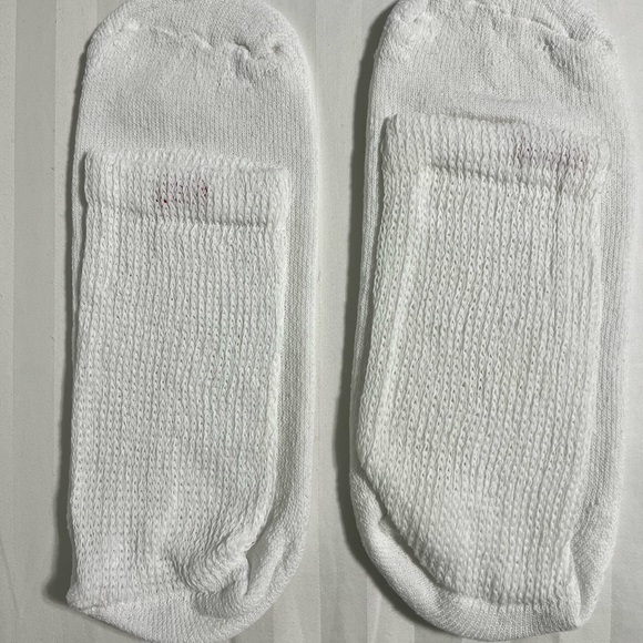 NWT SILIPOS DIABETIC GEL CREW SOCKS Size 10-13~GEL SOLE COMFORT CUSHION~ WHITE - Picture 14 of 14